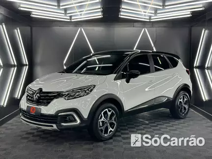 Renault CAPTUR ICONIC 1.3 16V TCE CVT X-TRONIC na cor Branca em Palhoça / SC - 6904050