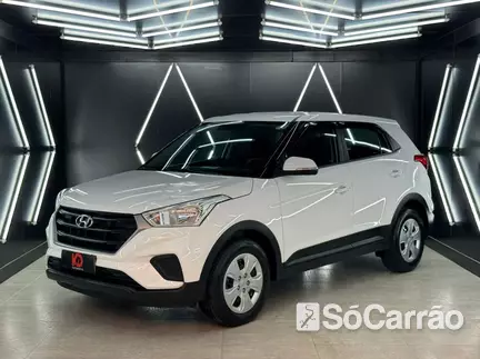 Hyundai CRETA ATTITUDE 1.6 16V AT6 na cor Branca em Palhoça / SC - 6935168