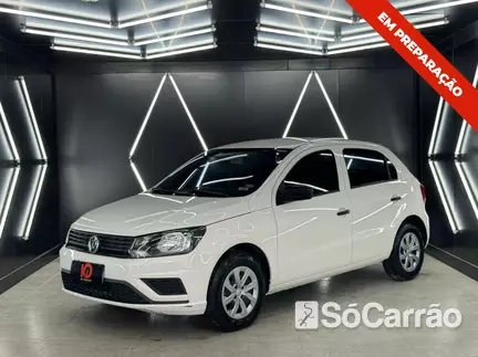 Volkswagen GOL 1.0 12V na cor Branca em Palhoça / SC - 6954657