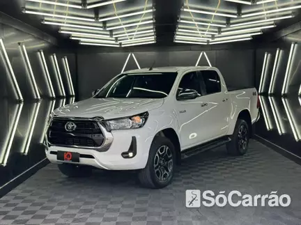 Toyota HILUX CD 4X4 2.8 TB AT na cor Branca em Palhoça / SC - 6956538