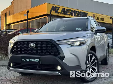 Toyota COROLLA CROSS XRE 2.0 VVT-IE 16V CVT na cor Prata em Joinville / SC - 6786649