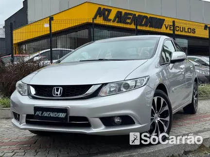 Honda CIVIC LXR 2.0 16V AT5 na cor Prata em Joinville / SC - 6880014