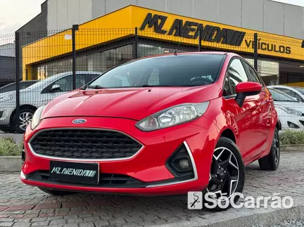 Ford FIESTA (MYCONNECTION) 1.6 8V na cor Vermelha em Joinville / SC - 6931956