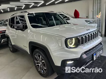 JEEP RENEGADE LONGITUDE 1.3 T270 GSE AT6 na cor Branca em Maringá / PR - 6225745