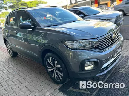 Volkswagen T-CROSS T-CROSS 200 1.0 TSI AT6 na cor Cinza em Maringá / PR - 6449538