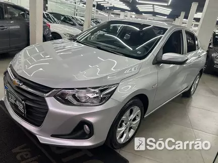 Chevrolet ONIX PLUS LTZ 1.0 TB 12V AT6 na cor Prata em Maringá / PR - 6653851