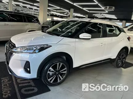 Nissan KICKS ADVANCE 1.6 16V CVT na cor Branca em Maringá / PR - 6676794