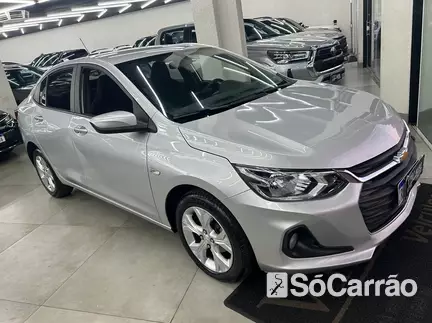 Chevrolet ONIX PLUS 1.0 TB 12V AT6 na cor Prata em Maringá / PR - 6829108