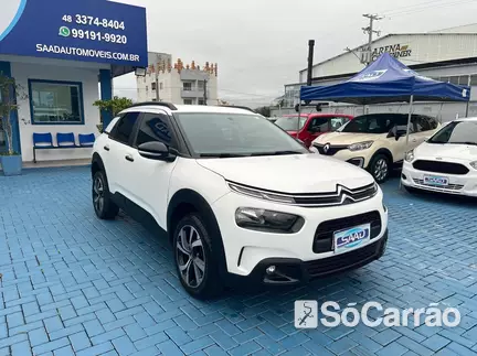 Citroen C4 CACTUS FEEL 1.6 16V AT na cor Branca em Palhoça / SC - 6897088
