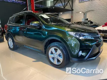 Toyota RAV-4 4X4 2.0 16V AT na cor Verde em Curitiba / PR - 6777330