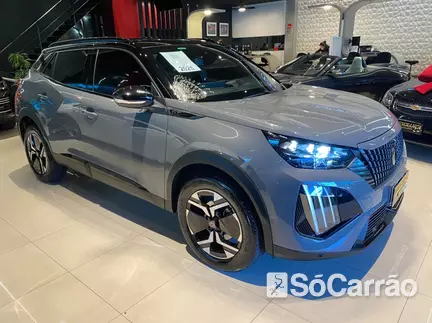 Peugeot 2008 GT 1.0 T200 CVT na cor Cinza em Curitiba / PR - 6900172