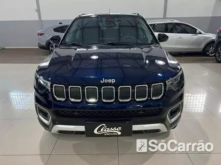 JEEP COMPASS LONGITUDE AWD 2.0 TD350 AT9 na cor Azul no Viamão / RS - 6506009