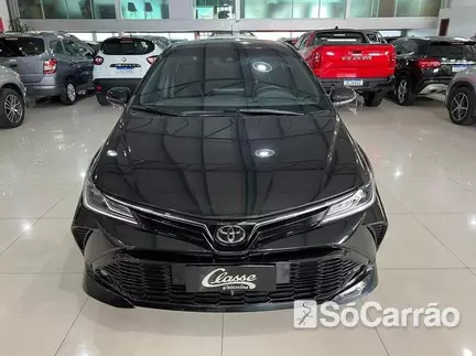 Toyota COROLLA GR-S 2.0 16V CVT na cor Preta no Viamão / RS - 6987137