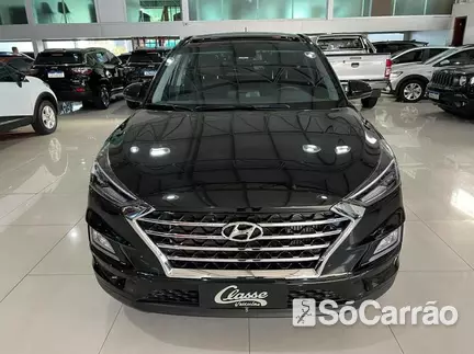 Hyundai NEW TUCSON LIMITED 1.6 16V TB AT na cor Preta no Viamão / RS - 6987202