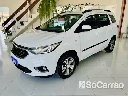 Chevrolet SPIN PREMIER 1.8 8V ECO AT6 na cor Branca em Campo Largo / PR - 6911980