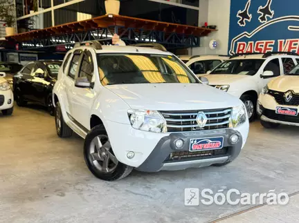 Renault DUSTER DYNAMIQUE 2.0 16V AT HIFLEX na cor Branca no Canoas / RS - 6603341