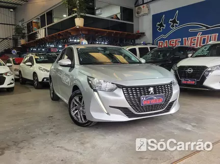 Peugeot 208 ALLURE 1.6 16V AT6 na cor Prata no Canoas / RS - 6786905