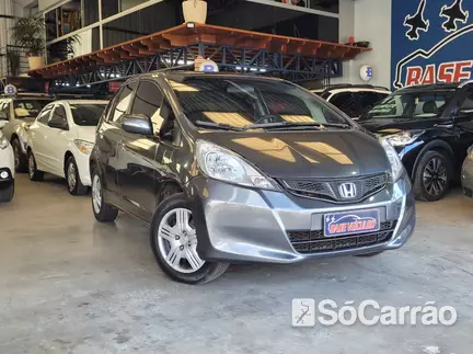 Honda FIT DX 1.4 16V MT na cor Cinza no Canoas / RS - 6835739