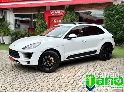Porsche MACAN S 4X4 3.0 V6 BI-TB PDK na cor Branca no Canoas / RS - 6005183