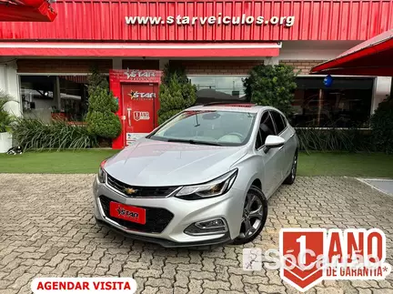 Chevrolet CRUZE LTZ 1.4 TURBO AT na cor Prata no Canoas / RS - 6408288