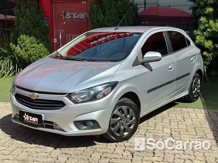 Chevrolet ONIX 1.0 12V MT na cor Prata no Canoas / RS - 6555277