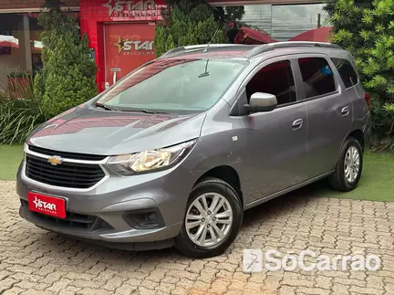 Chevrolet SPIN LT 1.8 8V ECO AT6 na cor Cinza no Canoas / RS - 6561193