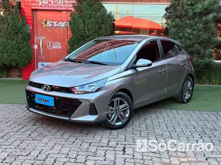 Hyundai HB20 COMFORT 1.0 TGDI 12V AT6 na cor Prata no Canoas / RS - 6825614