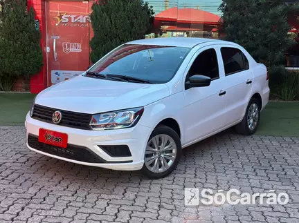 Volkswagen VOYAGE 1.0 12V na cor Branca no Canoas / RS - 6881924
