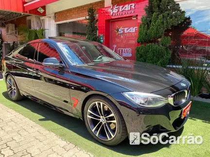 BMW 328I GT M SPORT 2.0 16V BI-TB na cor Preta no Canoas / RS - 6927344
