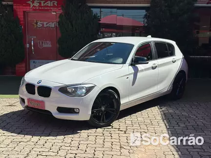 BMW 116I 1.6 TB AT na cor Branca no Canoas / RS - 6954683
