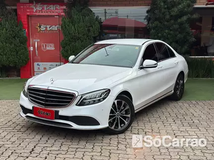 Mercedes C 180 1.6 16V TB na cor Branca no Canoas / RS - 6994645