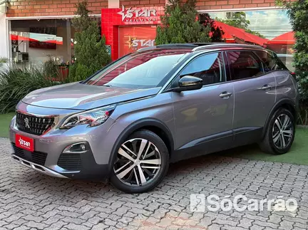 Peugeot 3008 ALLURE 1.6 TB 16V TIP na cor Prata no Canoas / RS - 7162444