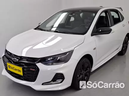Chevrolet ONIX RS 1.0 TB 12V AT6 na cor Branca em São José dos Pinhais / PR - 6723785