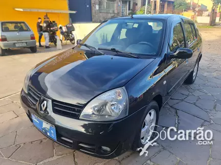 Renault CLIO SEDAN PRIVILEGE 1.6 16V HIFLEX na cor Preta no Porto Alegre / RS - 6240186
