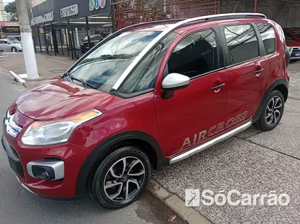 Citroen AIRCROSS GLX 1.6 16V na cor Vermelha no Porto Alegre / RS - 6905743