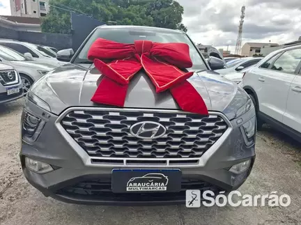 Hyundai CRETA CRETA LIMITED 1.0 12V TB AT na cor Cinza em Araucária / PR - 6543681