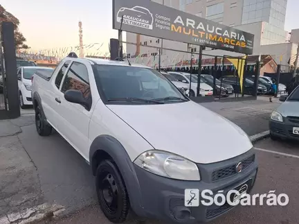 Fiat STRADA CD (TRIBUTO 125) 1.3 8V CVT FIREFLY na cor Branca em Araucária / PR - 6807961