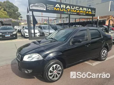 Fiat SIENA EL 1.0 8V na cor Preta em Araucária / PR - 6951961