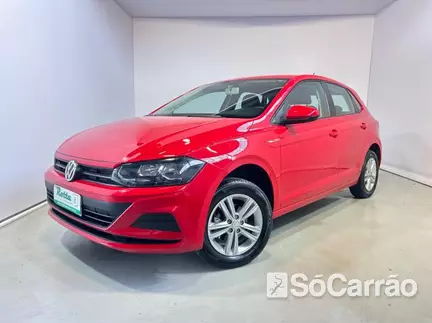 Volkswagen POLO 1.0 12V na cor Vermelha em Curitiba / PR - 6565133