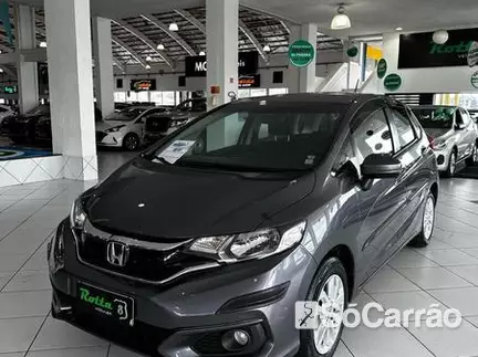 Honda FIT LX 1.5 16V CVT FLEXONE na cor Cinza em Curitiba / PR - 6599196
