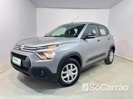 Citroen C3 C3 FEEL 1.0 MT FLEX na cor Cinza em Curitiba / PR - 6650621