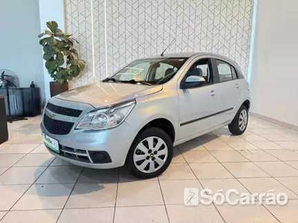 Chevrolet AGILE LT 1.4 8V ECONOFLEX na cor Prata em Curitiba / PR - 6733852