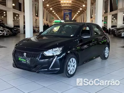 Peugeot 208 LIKE 1.0 MT na cor Preta em Curitiba / PR - 6813924