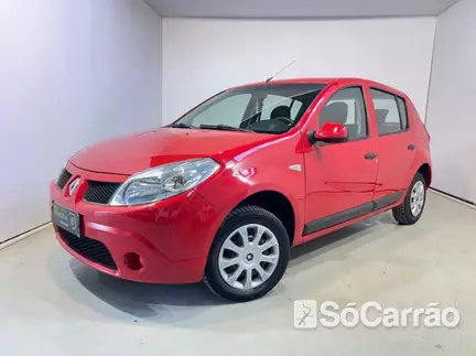 Renault SANDERO EXPRESSION 1.0 16V na cor Vermelha em Curitiba / PR - 6905436