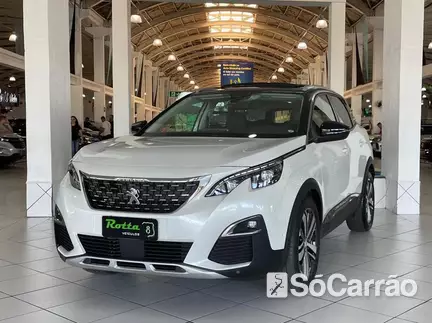 Peugeot 3008 GRIFFE 1.6 TB 16V TIP na cor Branca em Curitiba / PR - 6931527