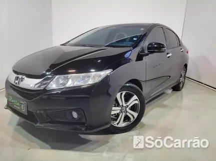 Honda CITY EX 1.5 16V AT na cor Preta em Curitiba / PR - 6948721