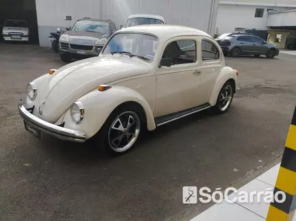 Volkswagen FUSCA 1300 na cor Branca em Curitiba / PR - 6770191