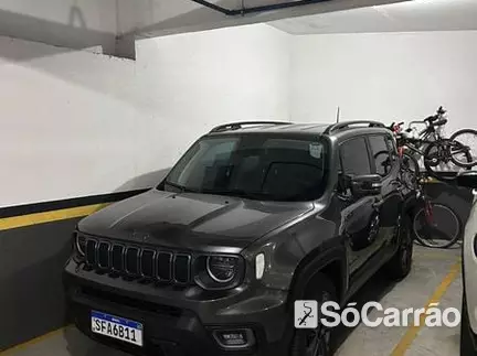 JEEP RENEGADE LONGITUDE 1.3 T270 TB AT6 na cor Cinza em Curitiba / PR - 6930426