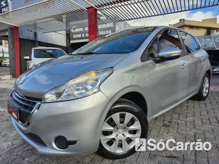 Peugeot 208 ACTIVE 1.5 8V na cor Prata em Curitiba / PR - 6687439