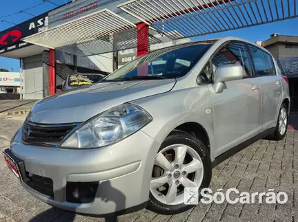 Nissan TIIDA S 1.8 16V MT FLEX na cor Prata em Curitiba / PR - 6778916
